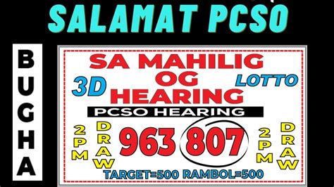 3d hearing today 2pm swertres mindanao